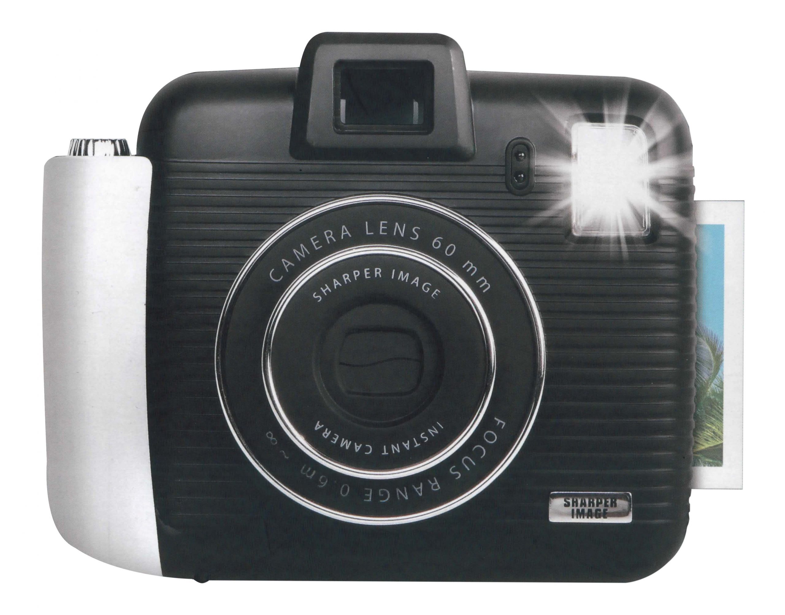 Sharper Image Instant Camera Kit (Compatible with Fujifilm Instax Mini Film)  Black